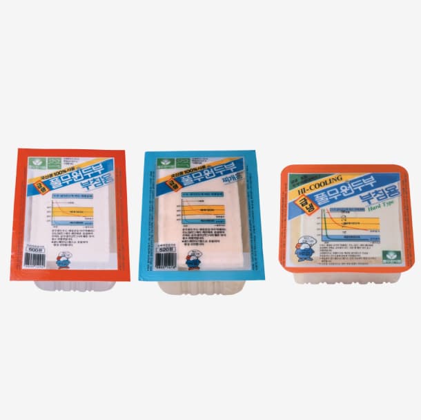 플라스틱 포장두부 제품 이미지