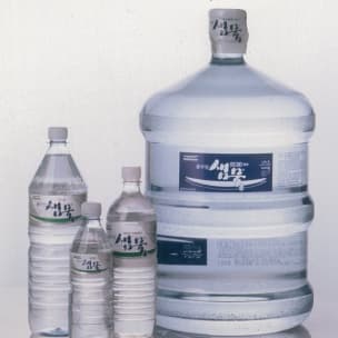 먹는샘물 제품 이미지