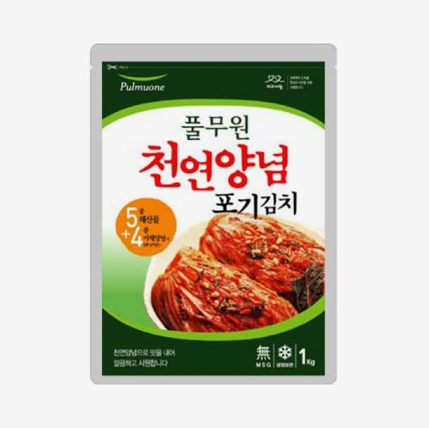 천연양념김치 제품 이미지